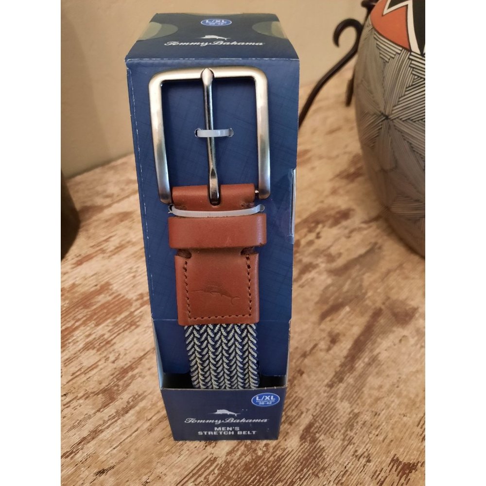 NWT  L/XL Tommy Bahama Woven Belt